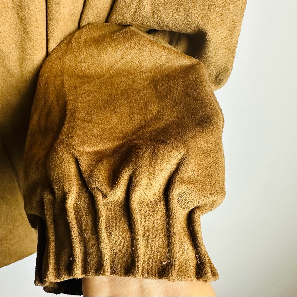 Miilla Women Large Fringe Western Jacket‎ Brushed  Pintuck Lightweight.A16 - Picture 4 of 8